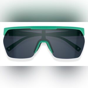 🆕 KITS Pace Turquoise with Gray Lenses Sunglasses XL